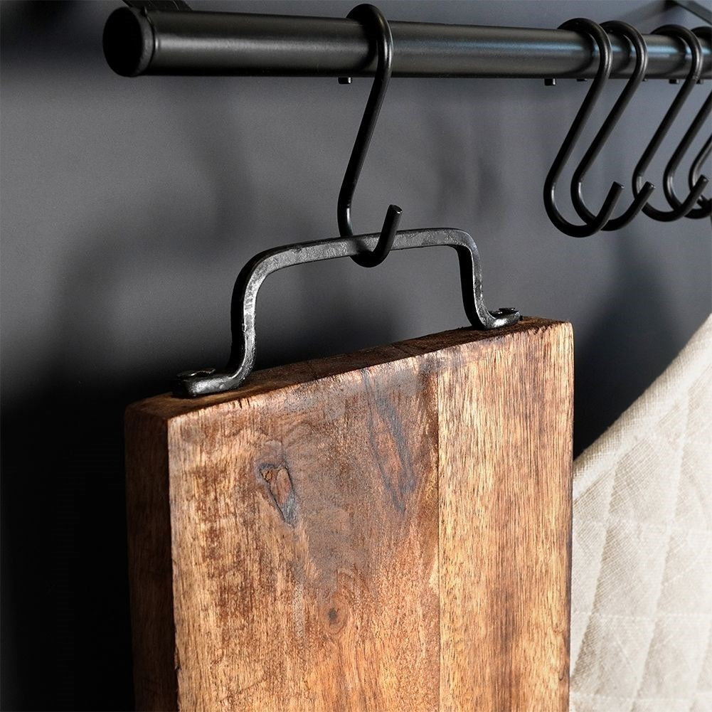 Cutting board in high-quality exotic mango wood