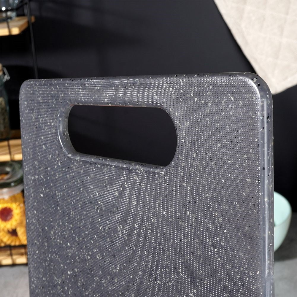 Cutting board with handle - Granite imitation
