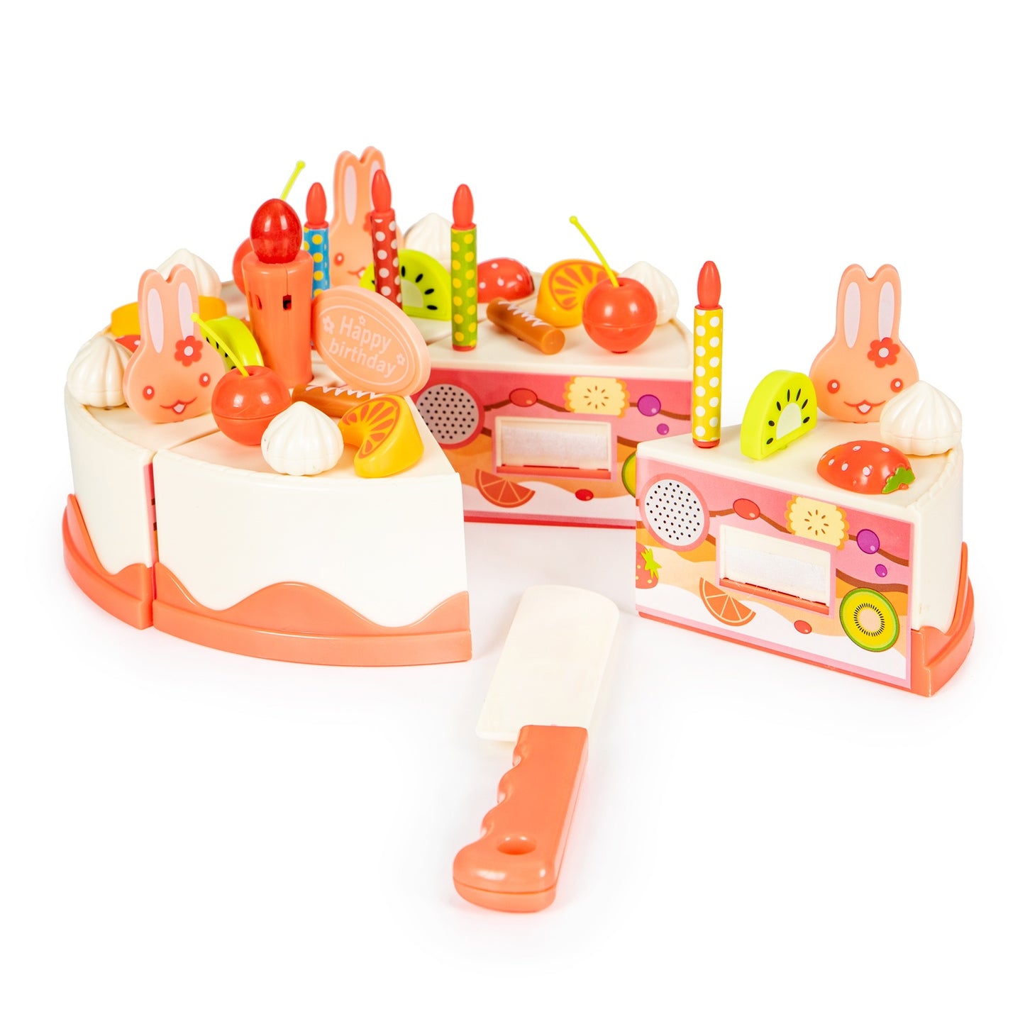 Cutting cake birthday party set 82 el