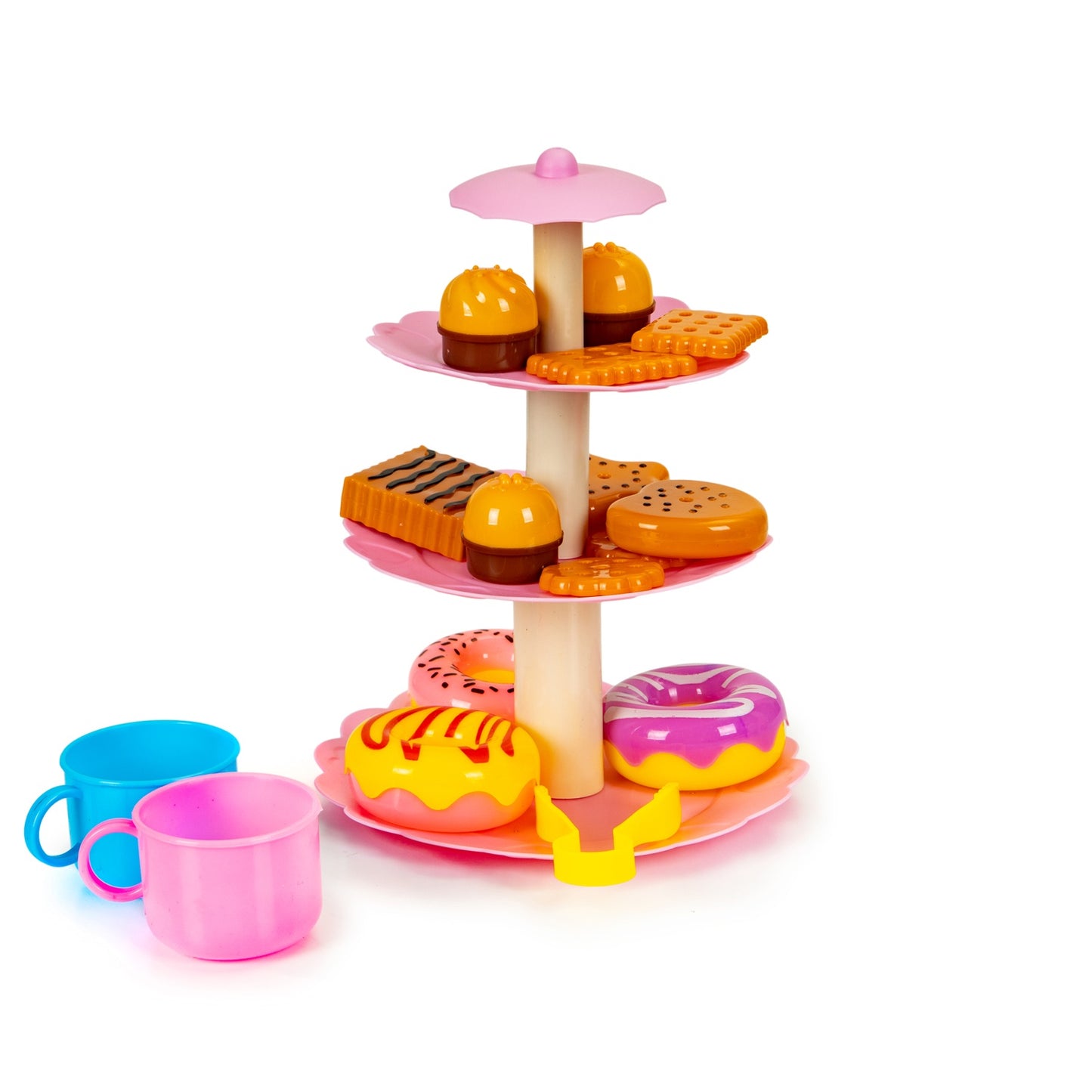 Cutting cake set, birthday party, 125 pieces