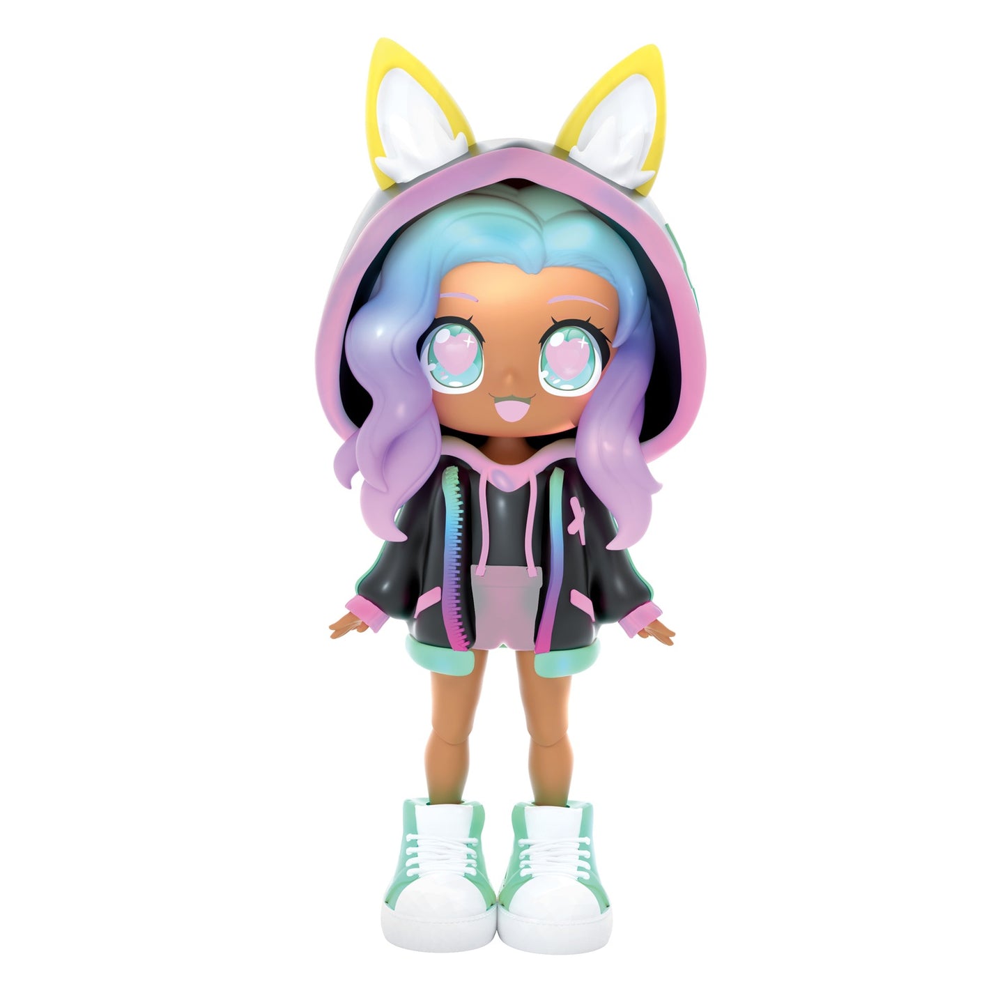 Cybepunk Anime Doll Set, 14 cm, 32 Style Options