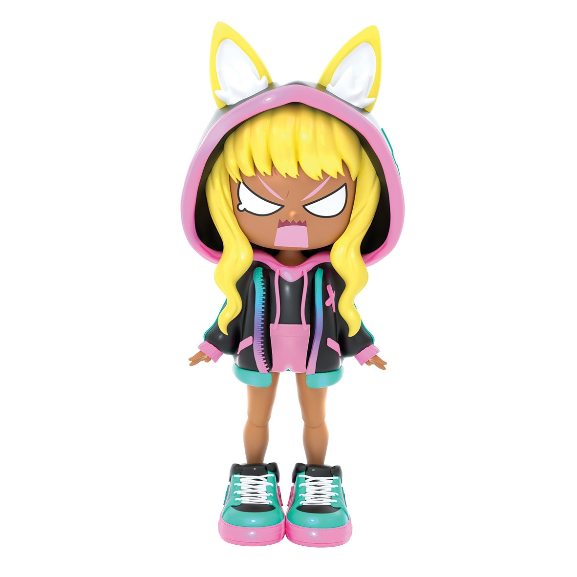 Cybepunk Anime Doll Set, 14 cm, 32 Style Options