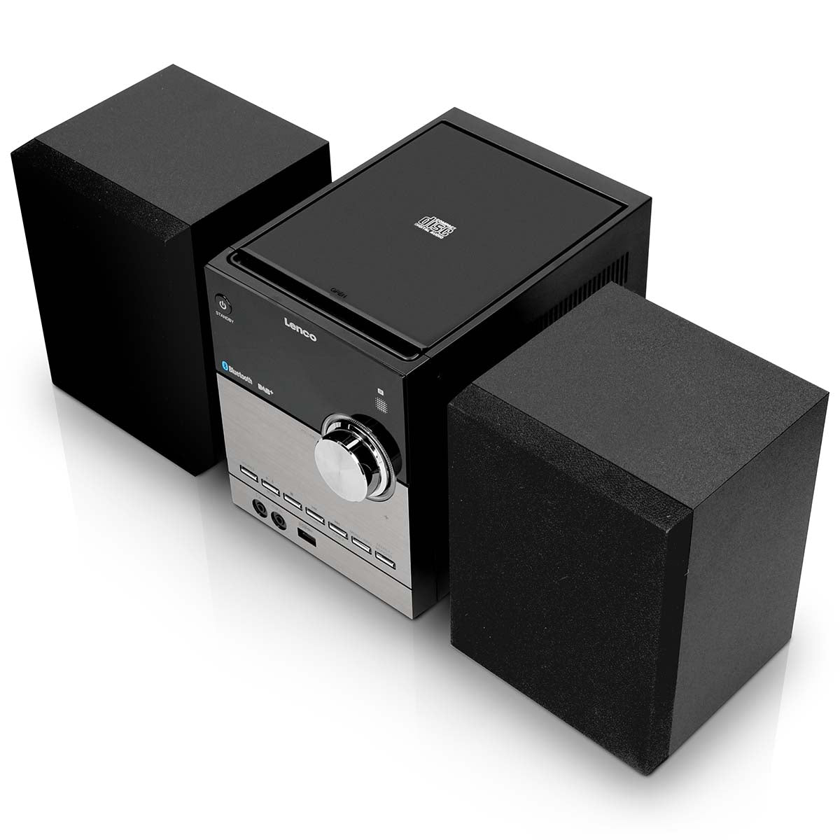 DAB+/FM/CD/Bluetooth/USB Stereo System – Black