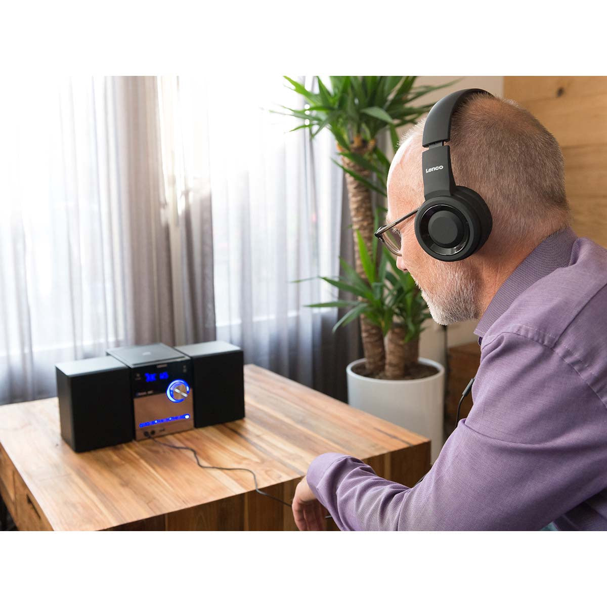 DAB+/FM/CD/Bluetooth/USB Stereo System – Black