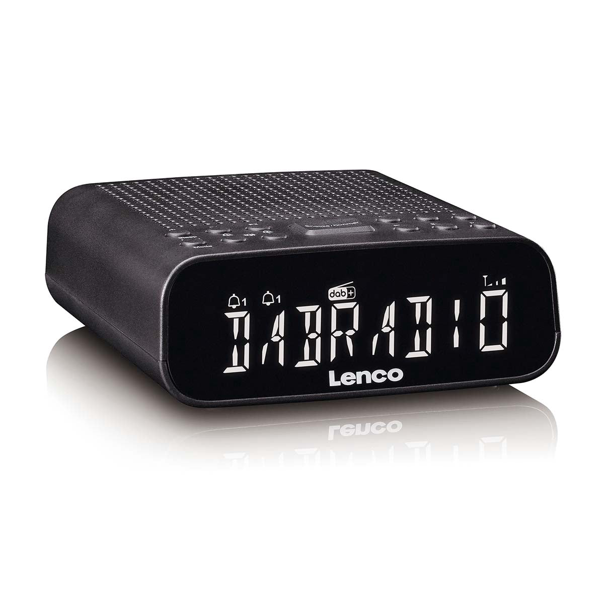 DAB+/FM Clock Radio with Bluetooth and Dimmable LCD Display