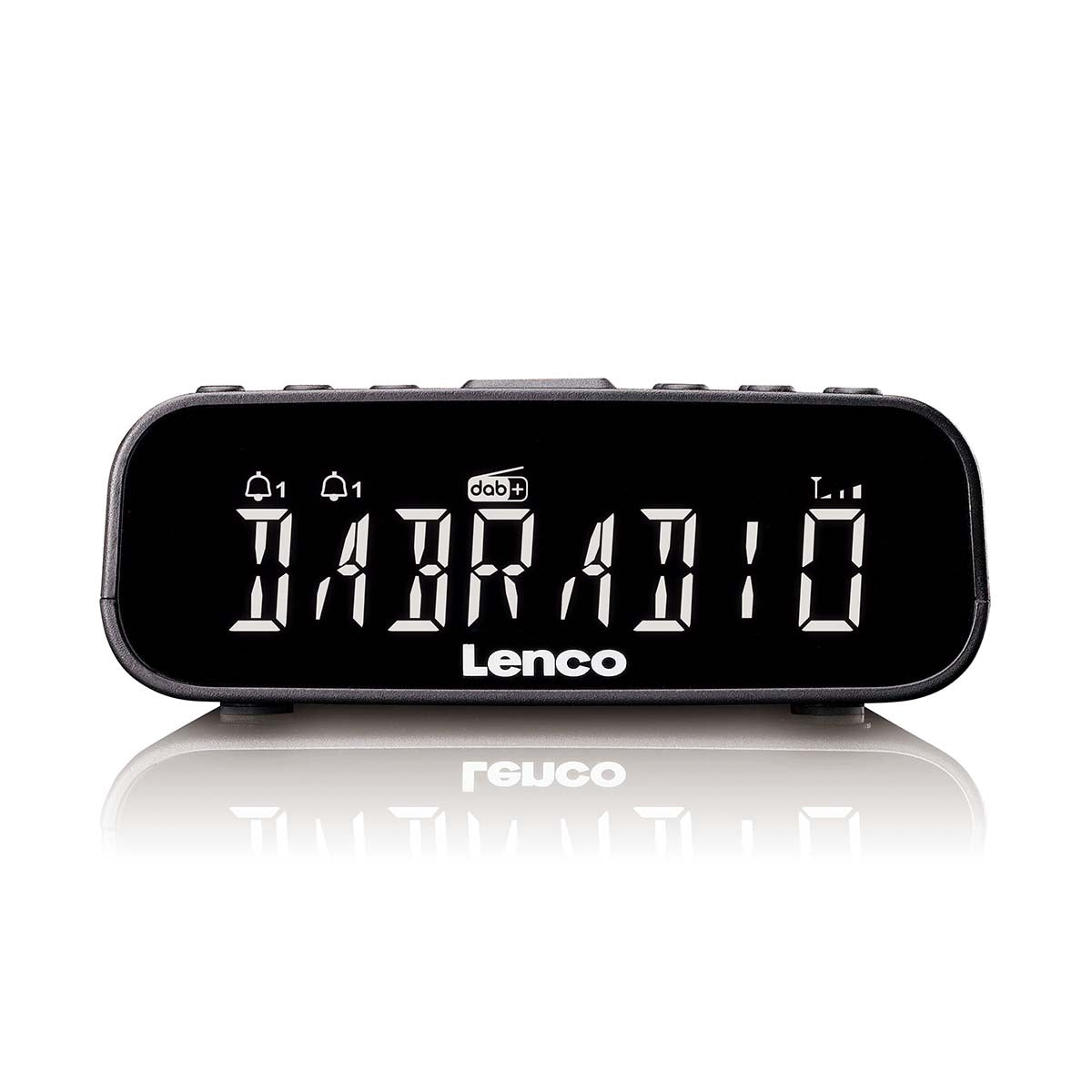 DAB+/FM Clock Radio with Bluetooth and Dimmable LCD Display