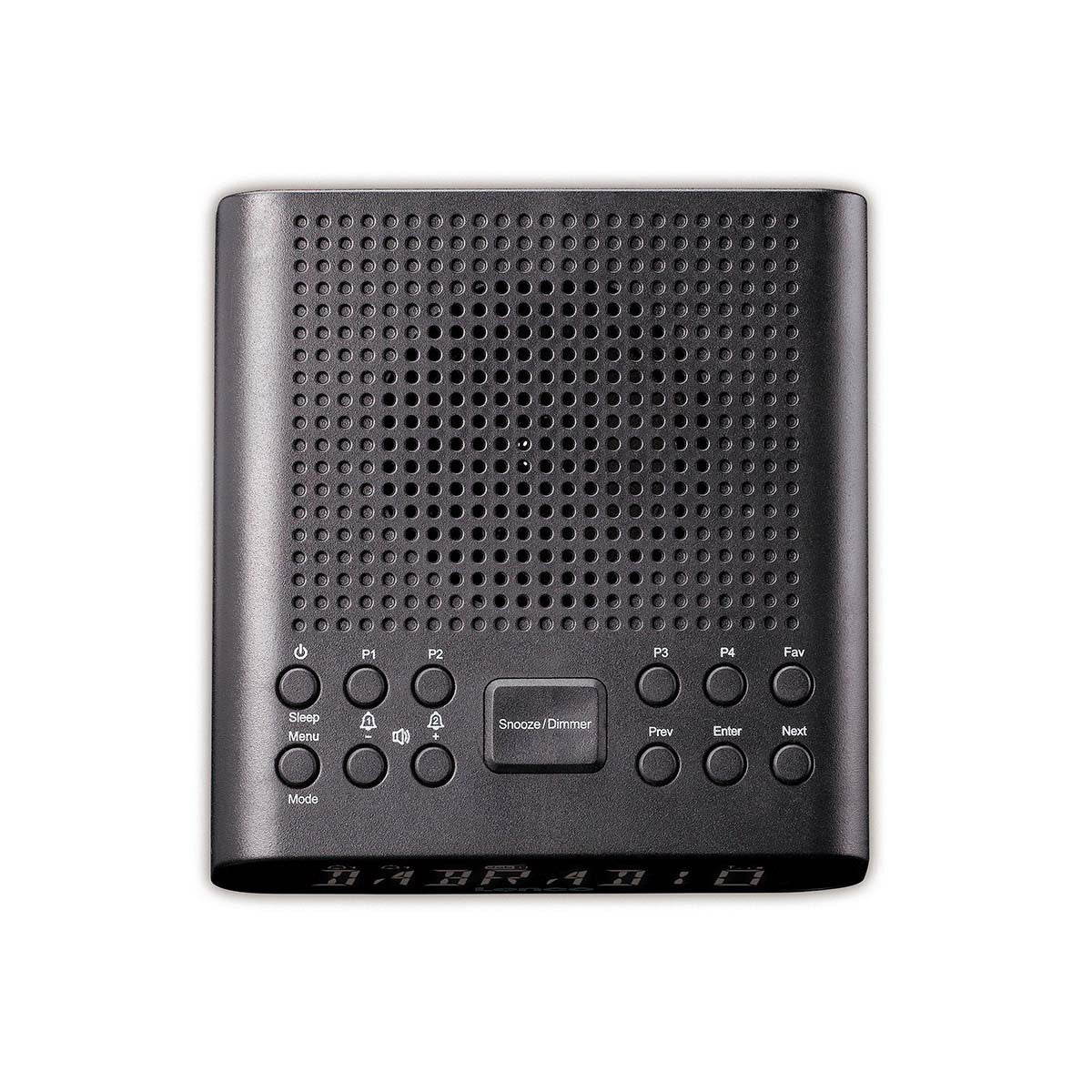 DAB+/FM Clock Radio with Bluetooth and Dimmable LCD Display