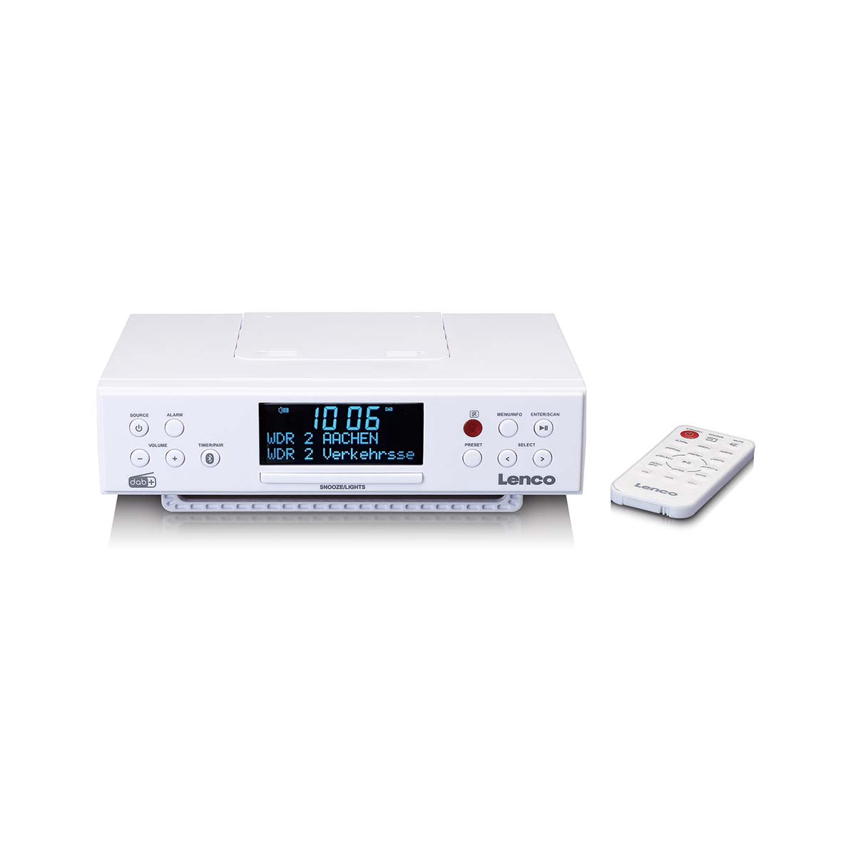DAB+ FM Kitchen Radio with Bluetooth, LED Display, Timer
