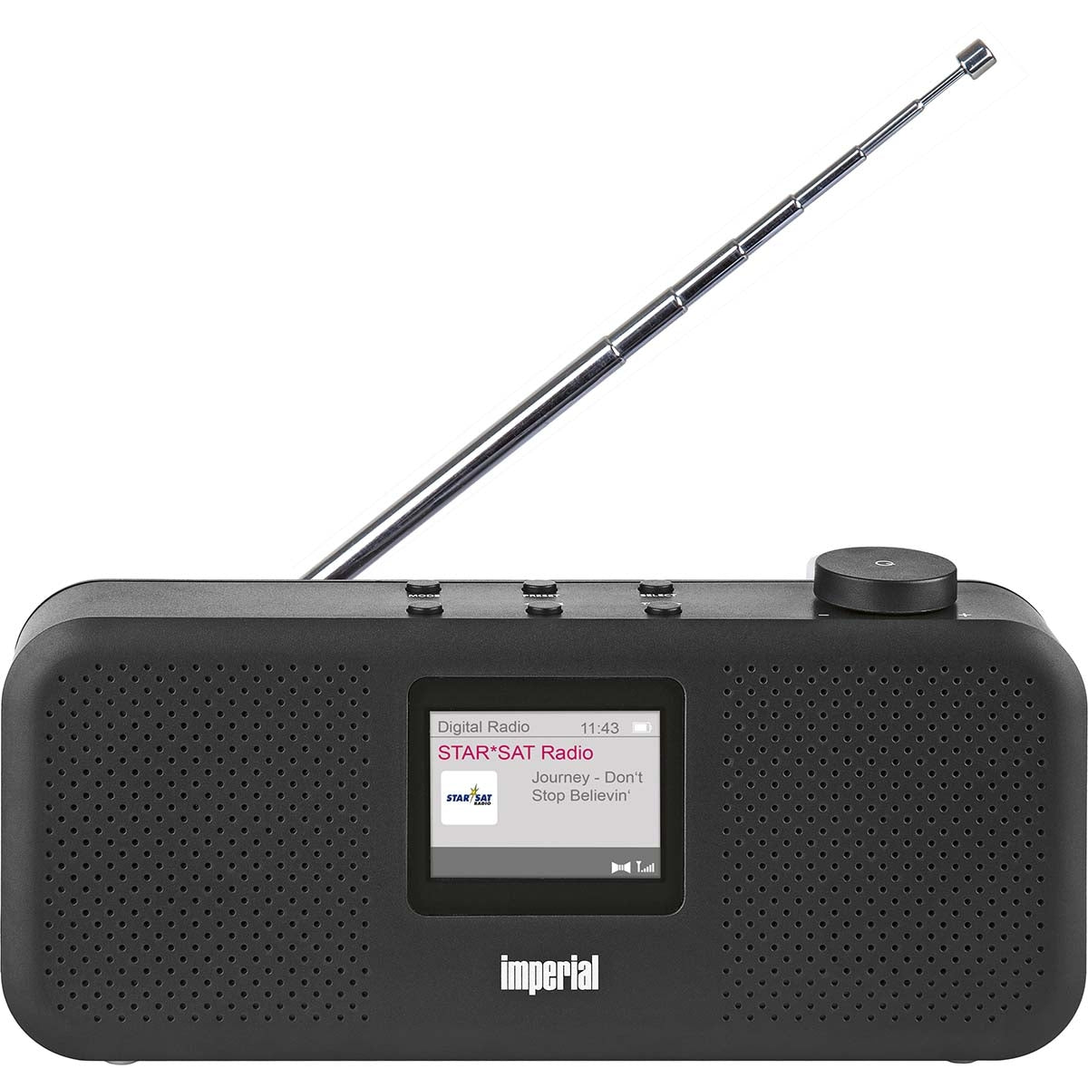 DABMAN 16 DAB+ / FM Stereo Radio Black