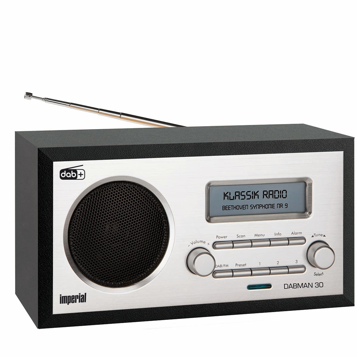 DABMAN 30 Black DAB+ / FM