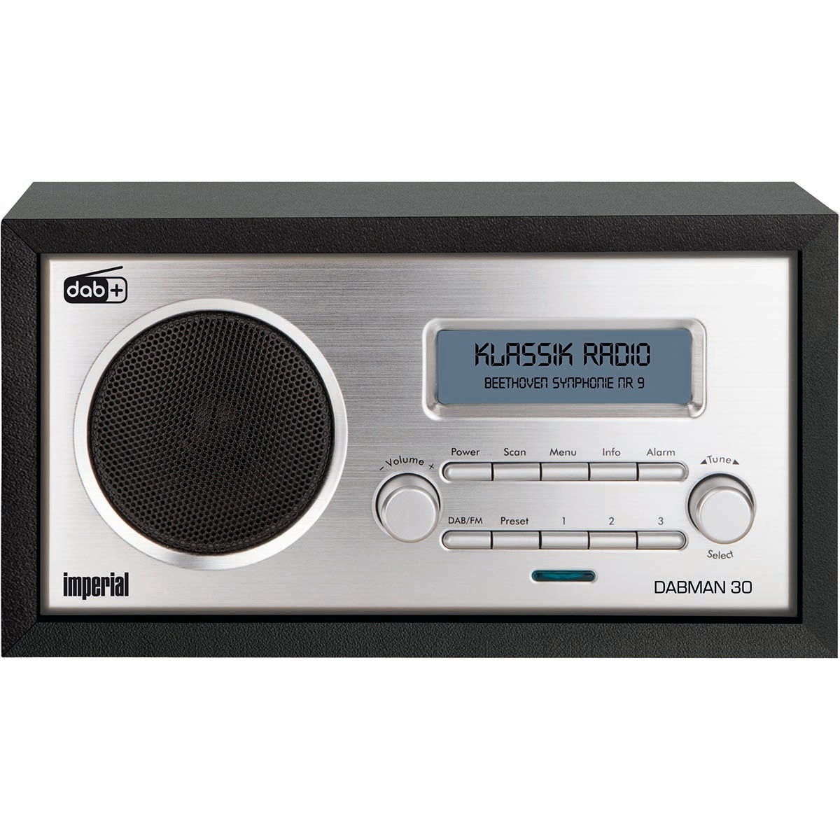 DABMAN 30 Black DAB+ / FM