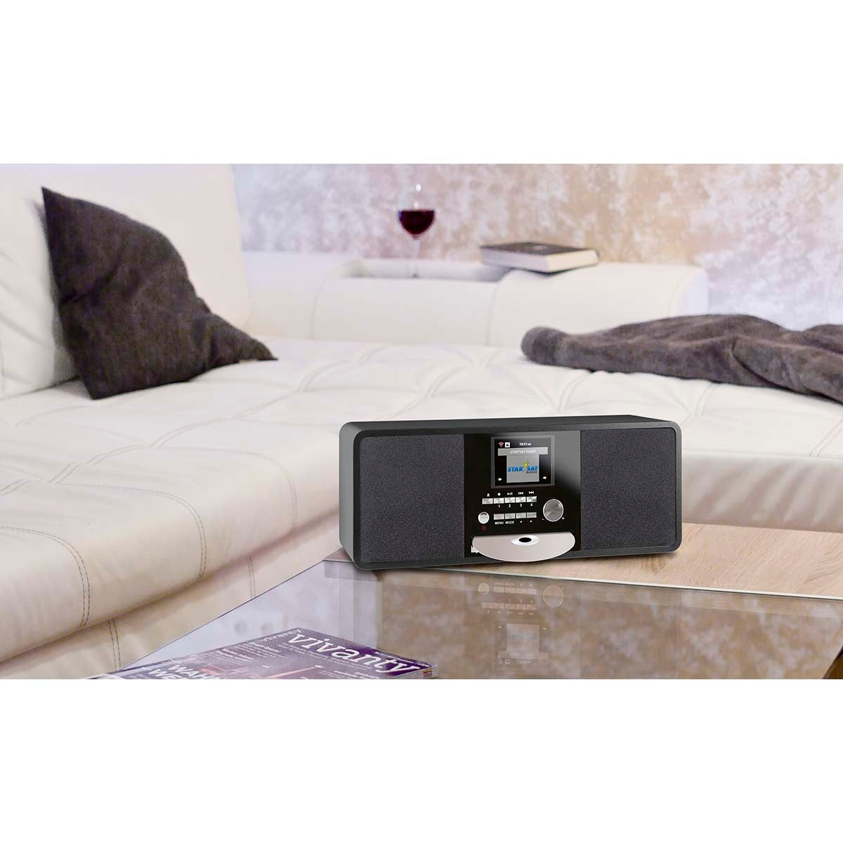 DABMAN i200 CD Multifunctional Radio DAB+ / FM / Internet / Bluetooth Black