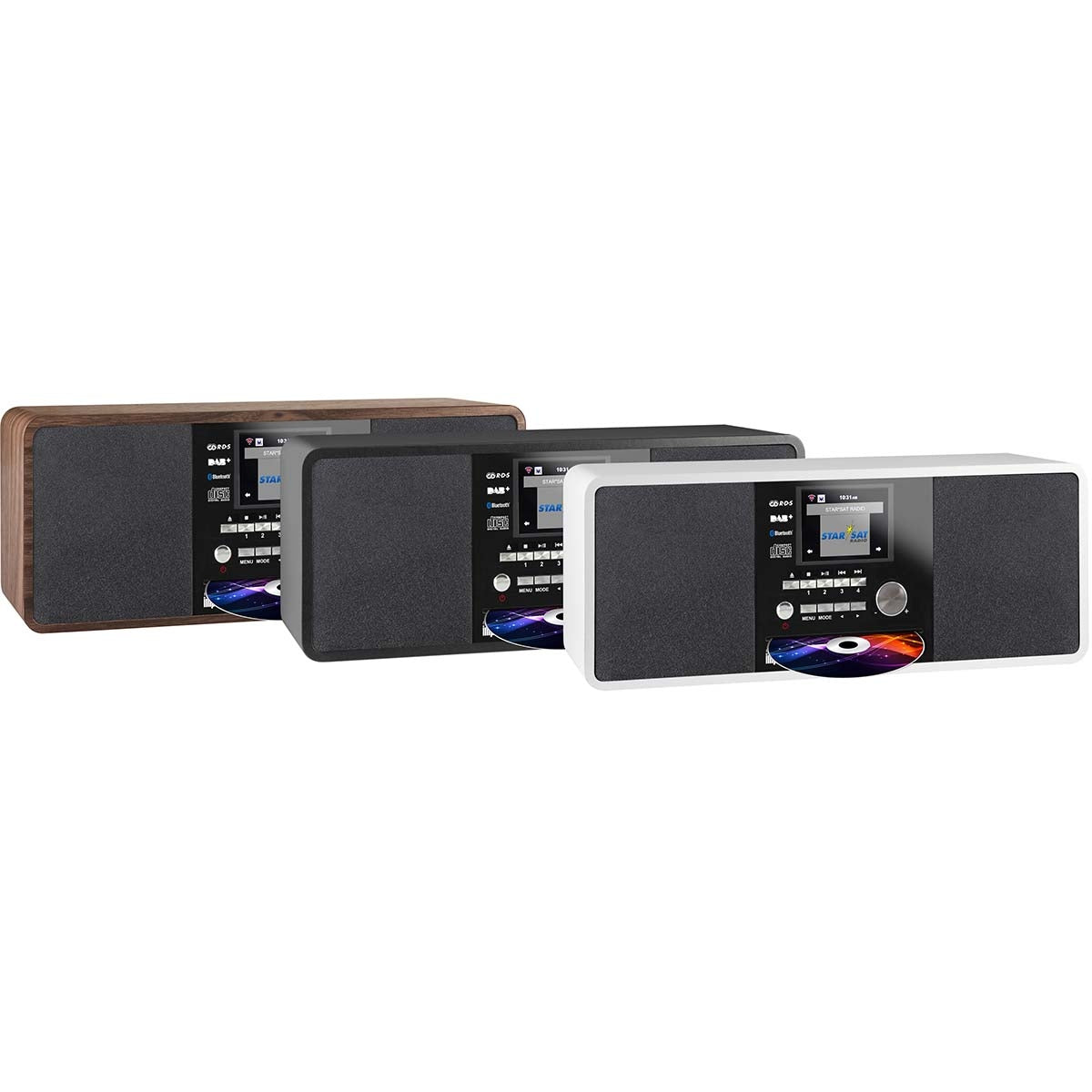 DABMAN i200 CD Multifunctional Radio DAB+ / FM / Internet / Bluetooth White