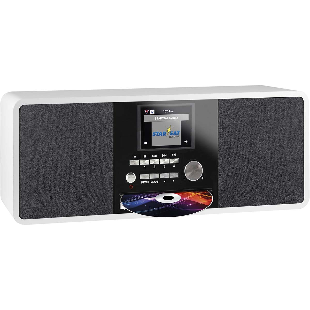 DABMAN i200 CD Multifunctional Radio DAB+ / FM / Internet / Bluetooth White