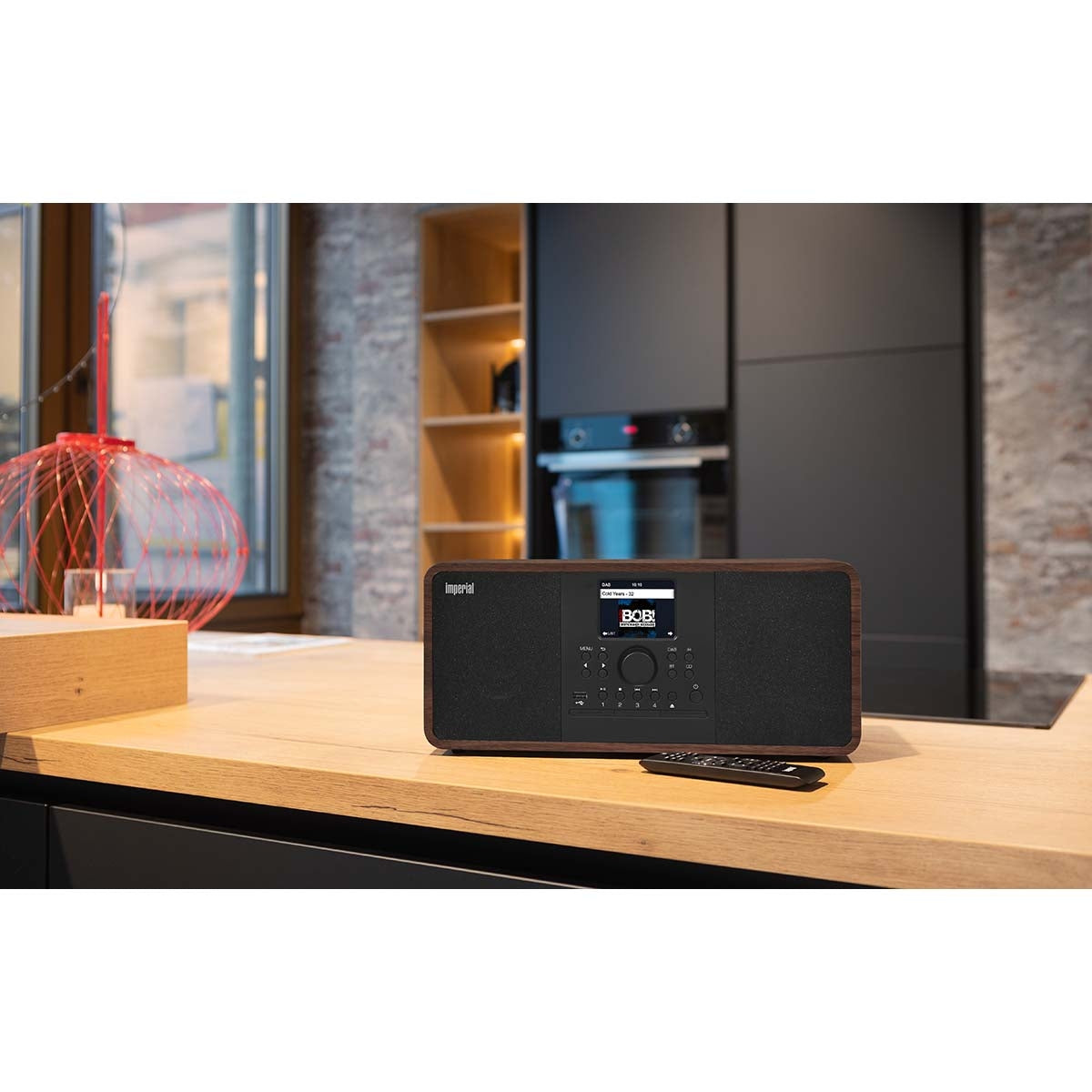 DABMAN i205 CD Hybrid Stereo Radio DAB+ / FM / Internet / Bluetooth Wood Look