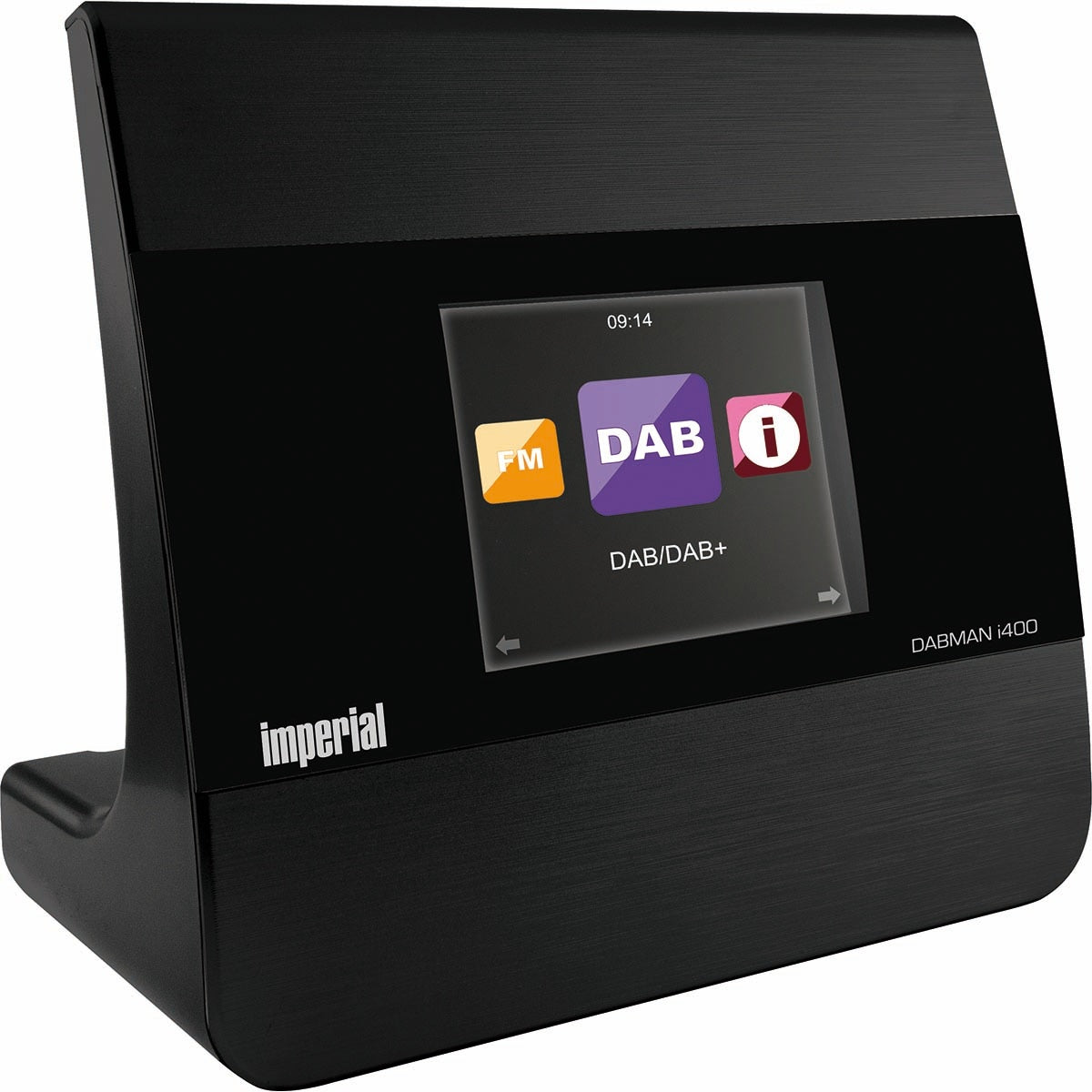 DABMAN i400 Compact Hybrid Radio DAB+ / FM / Internet / Bluetooth Black