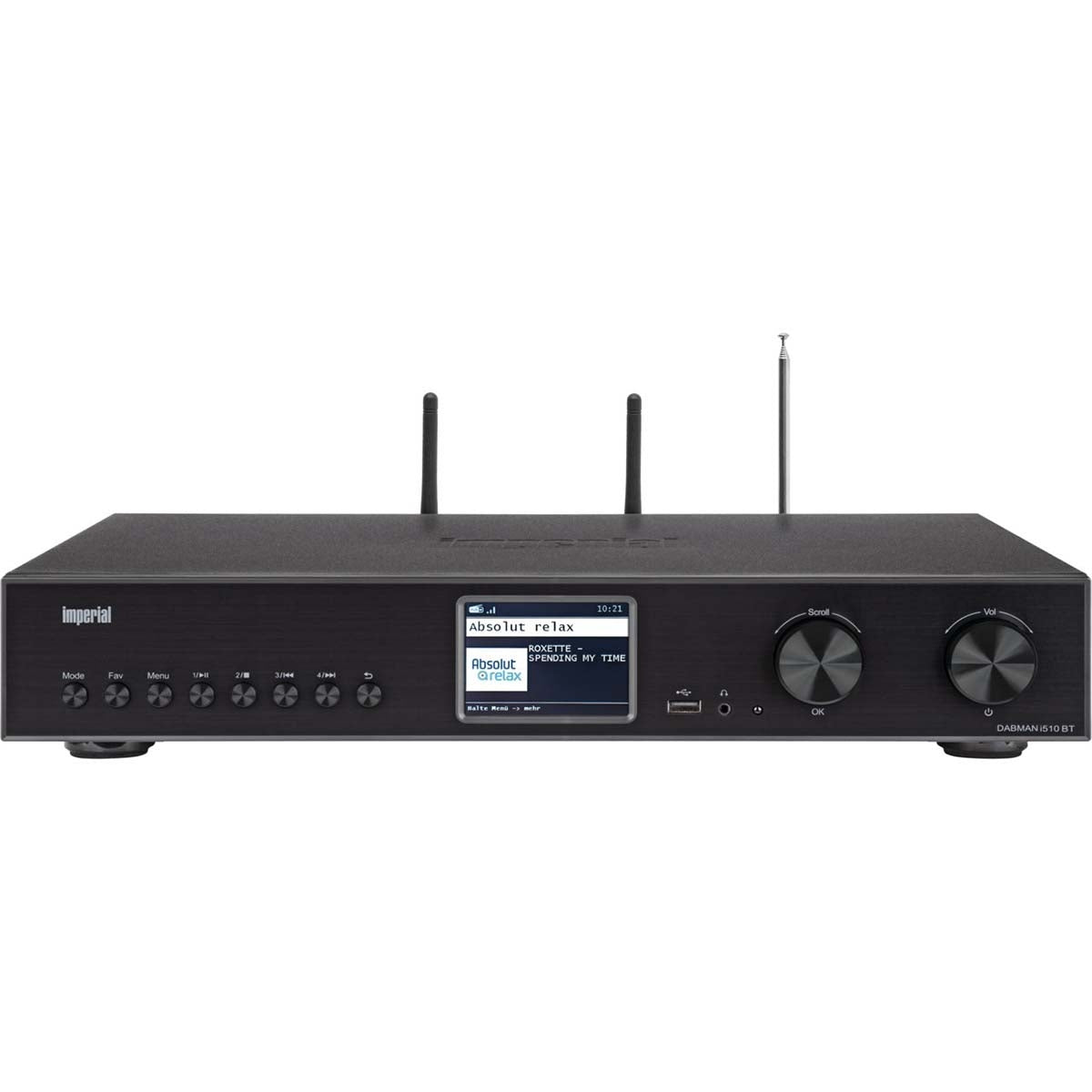 DABMAN i510 BT Multifunctional Radio DAB+ / FM / Internet / Bluetooth Black