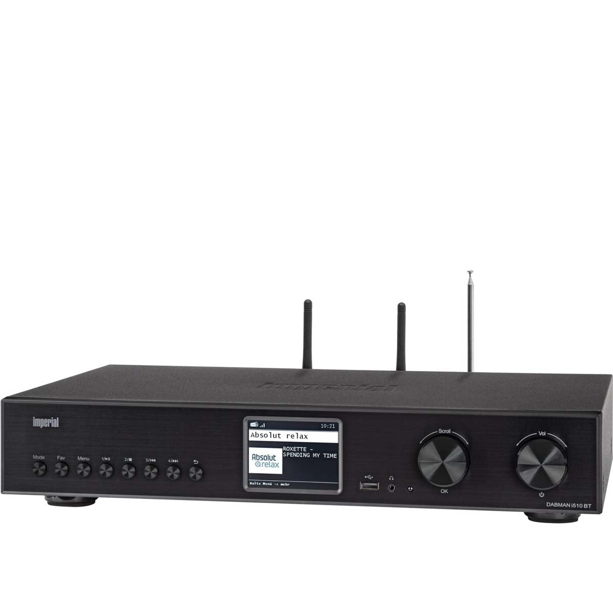 DABMAN i510 BT Multifunctional Radio DAB+ / FM / Internet / Bluetooth Black