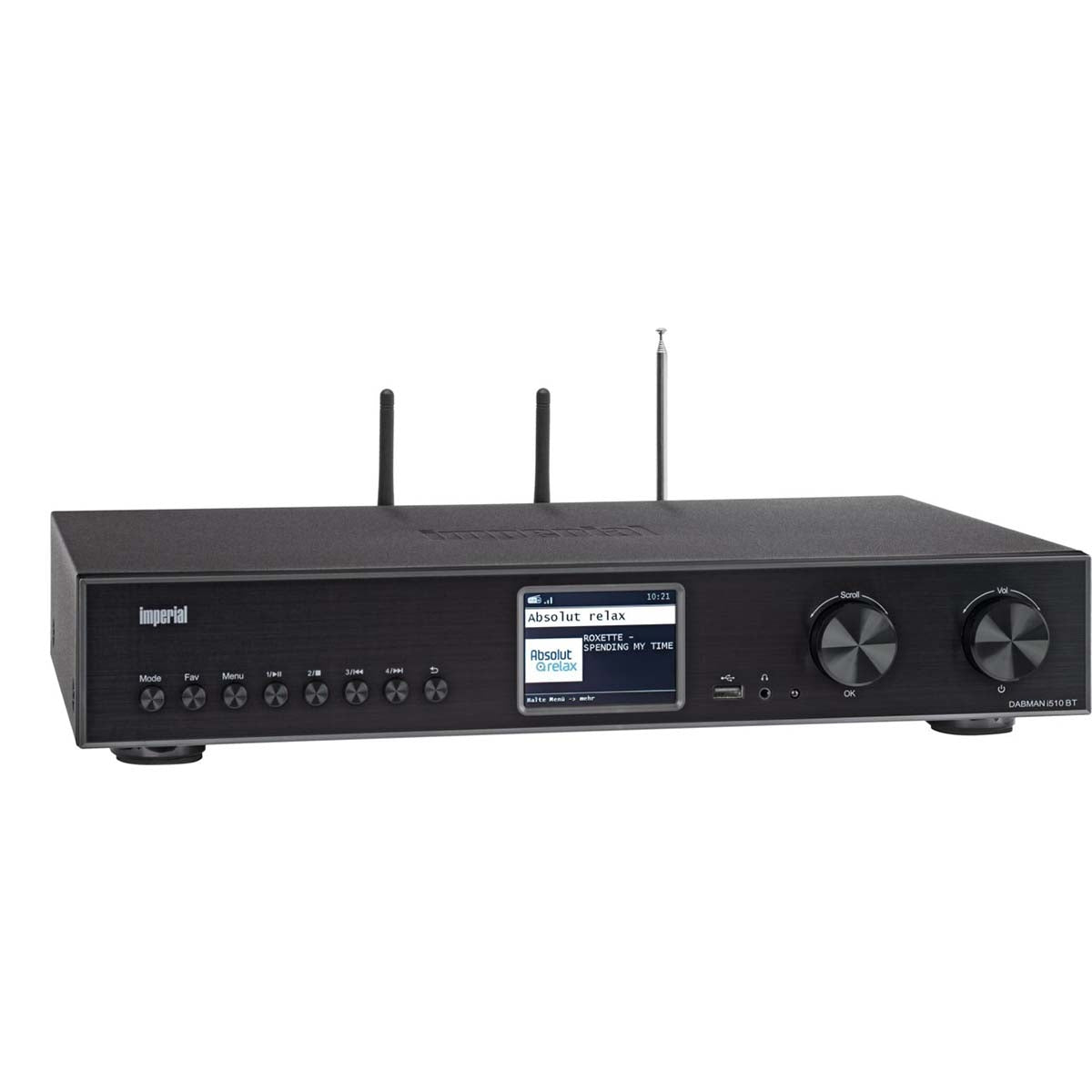 DABMAN i510 BT Multifunctional Radio DAB+ / FM / Internet / Bluetooth Black
