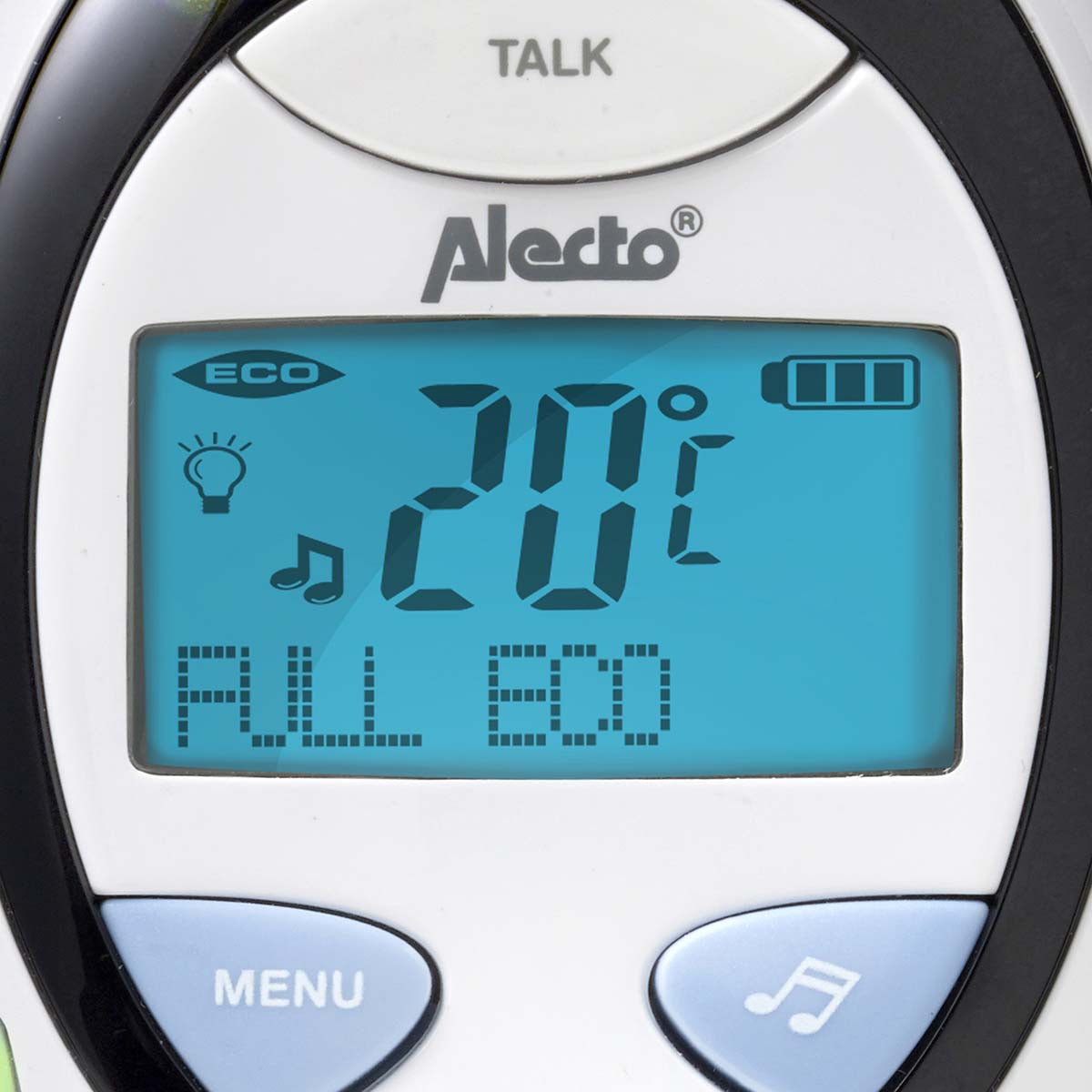 DECT Baby Monitor with Display, Eco Mode, Night Light