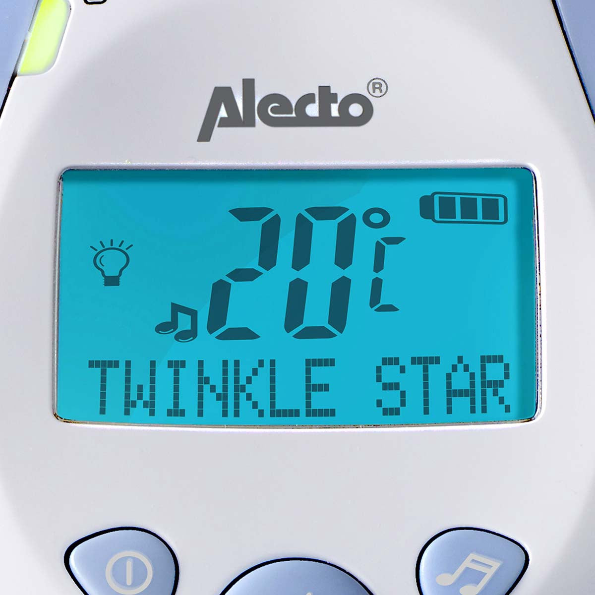 DECT Baby Monitor with Display, Eco Mode, Night Light