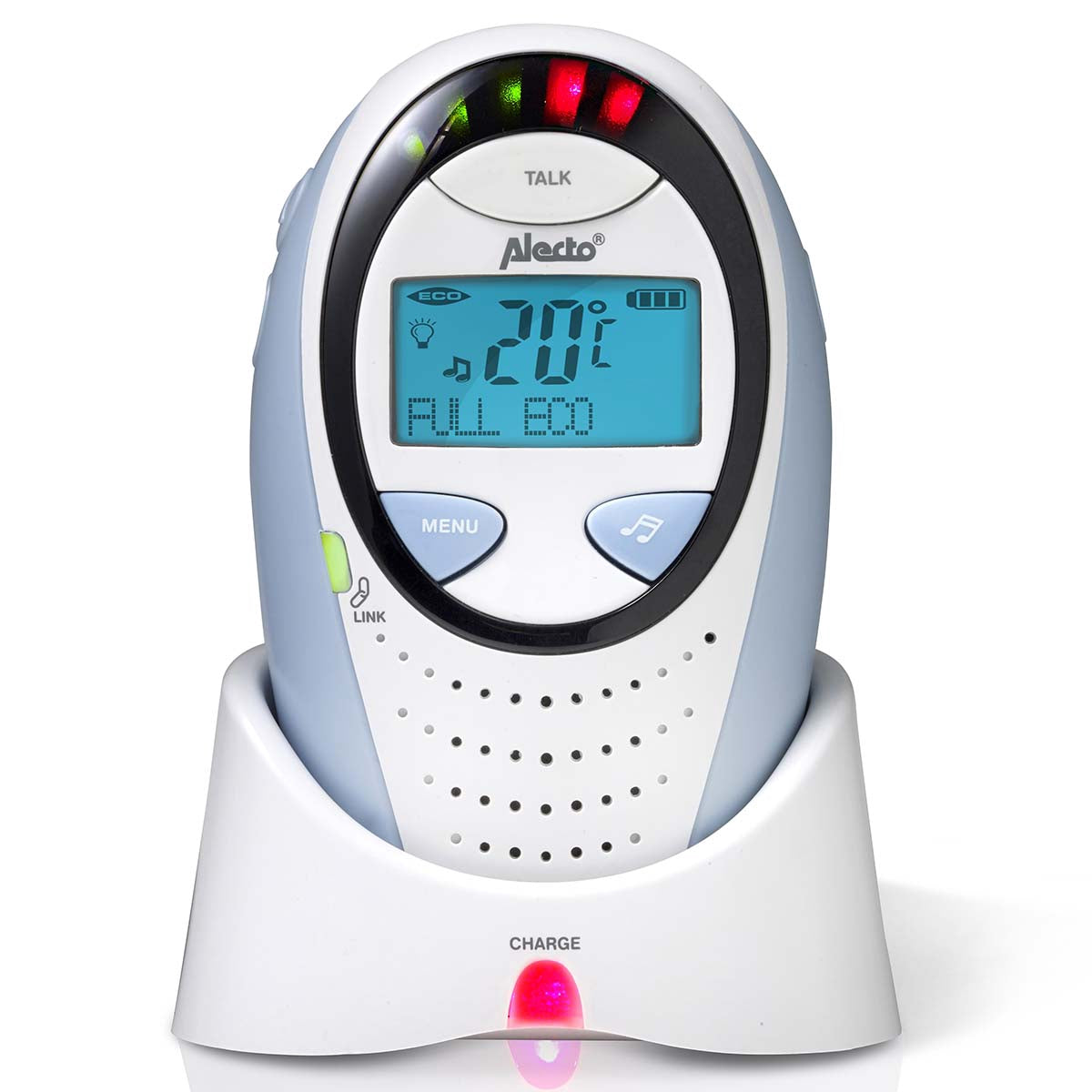 DECT Baby Monitor with Display, Eco Mode, Night Light