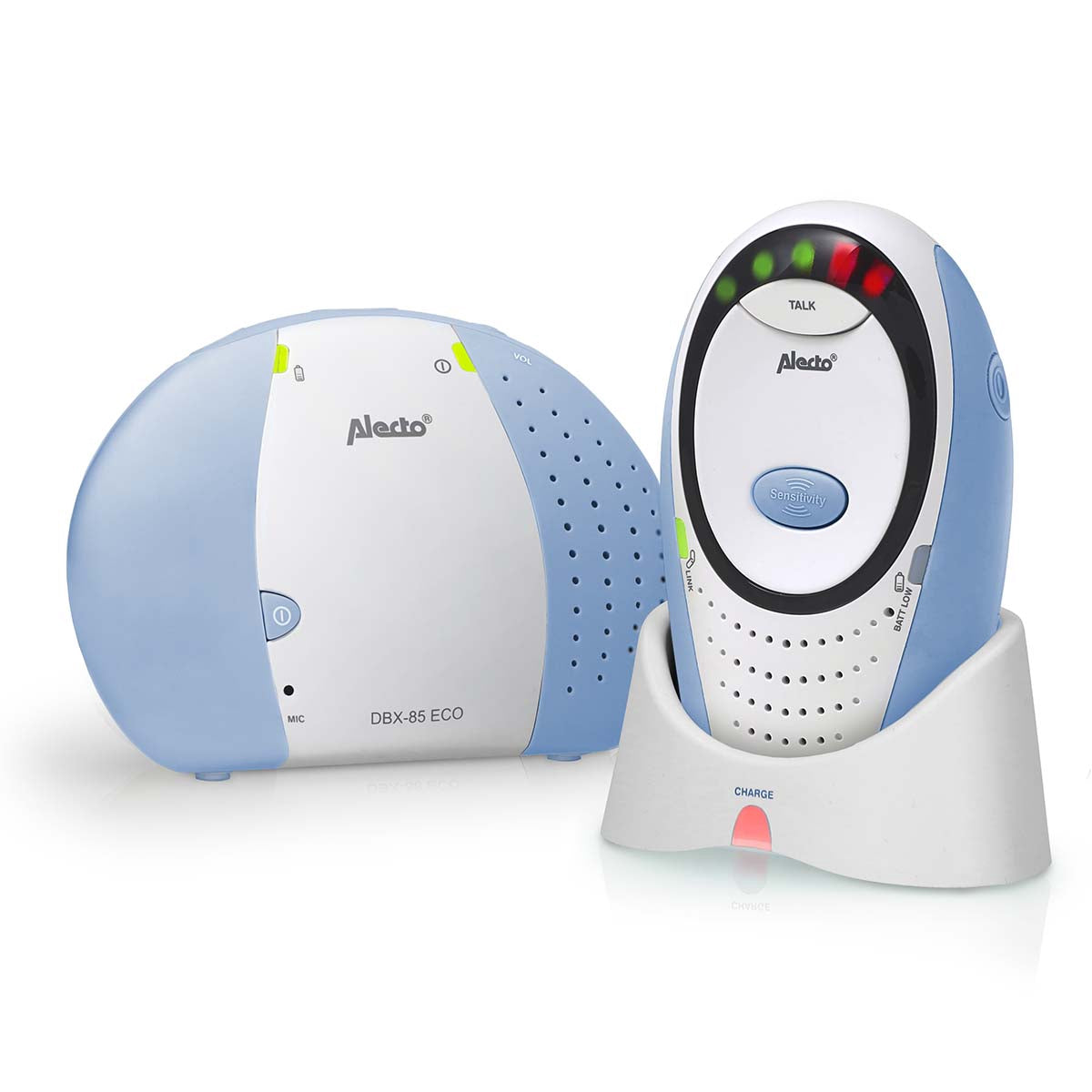 DECT Baby Monitor with VOX, Talk-Back, 300m Range