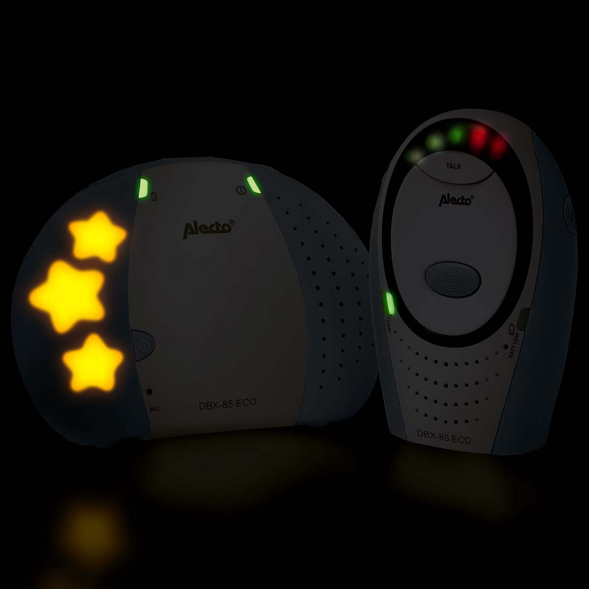 DECT Baby Monitor with VOX, Talk-Back, 300m Range