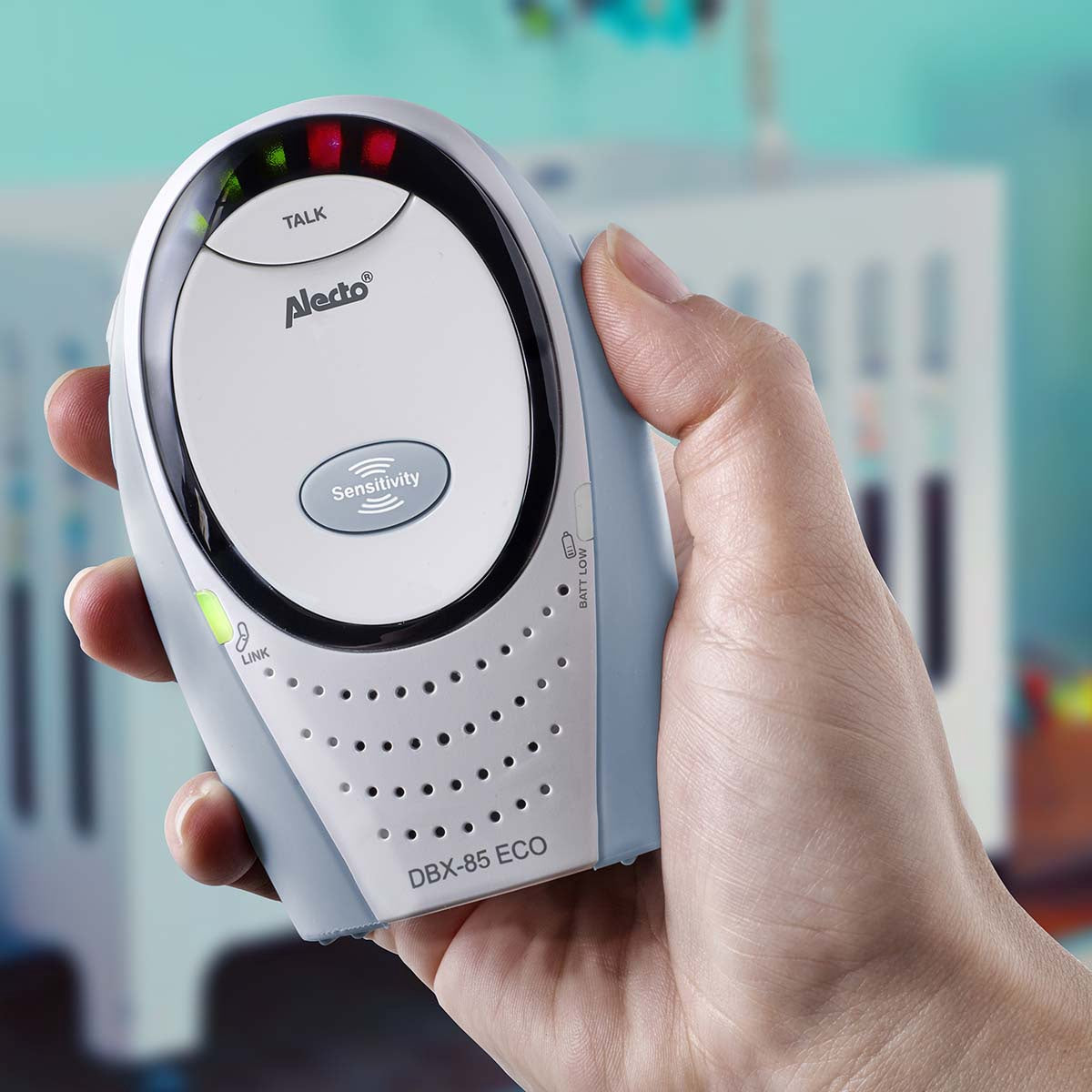 DECT Baby Monitor with VOX, Talk-Back, 300m Range