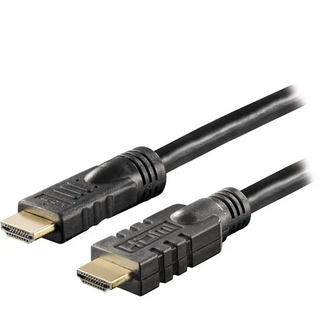 DELTACO Active HDMI cable, 10m, black