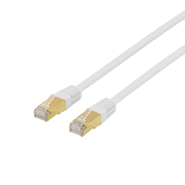 DELTACO Cat7 network cable, 3m, white