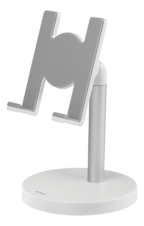DELTACO Desk Stand for Smartphones & Tablets - White