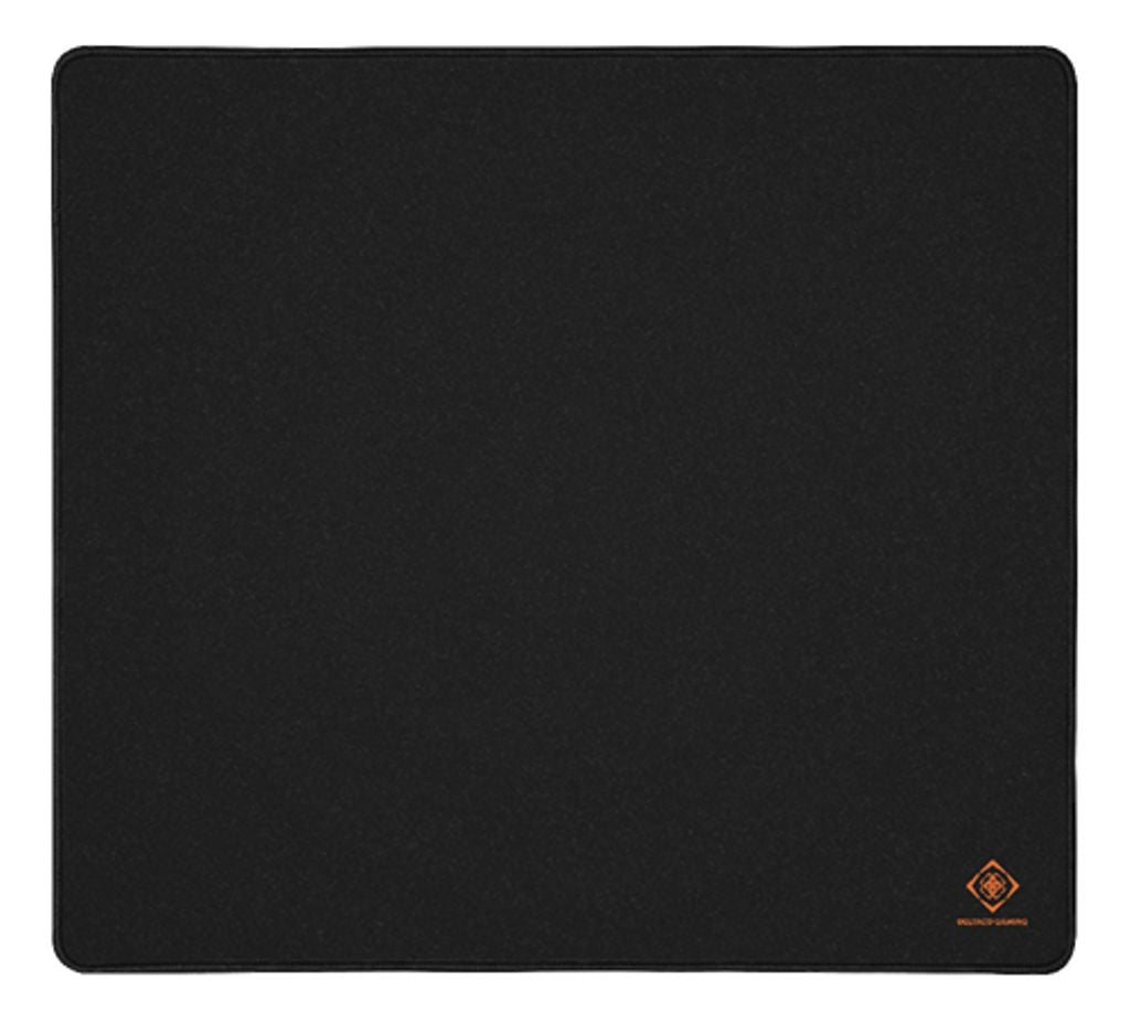 DELTACO GAMING DMP460 L Mouse pad, 450x400, stitched edges - Black