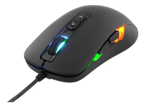 DELTACO GAMING Optical Gaming Mouse, 800-2000 DPI, LED - Black