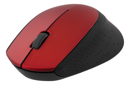 DELTACO Wireless Optical Mouse, 3 buttons - Red