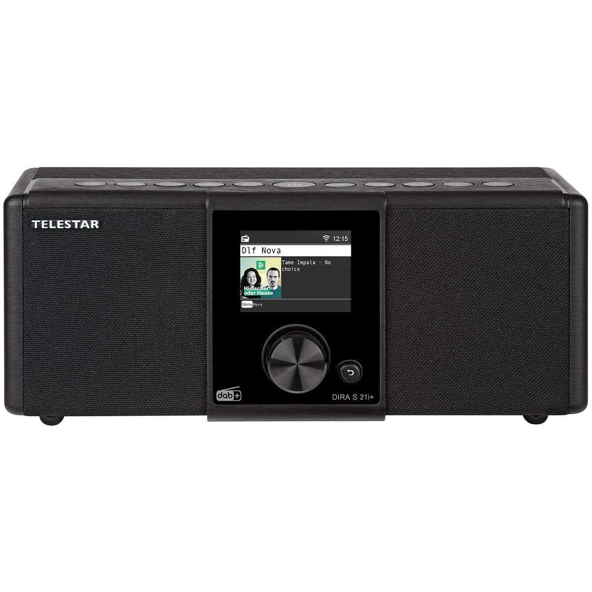 DIRA S21i+ EWF Multifunctional Stereo Radio DAB+ / FM / Internet / Bluetooth Black