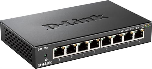 D-Link 8-port 10/100/1000 Ethernet Switch