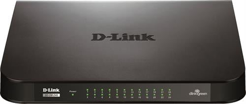 D-Link GO Gigabit Switch, 24x10/100/1000Mbps - Black