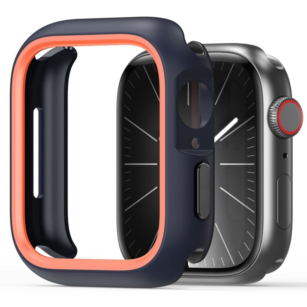 DUX DUCIS Apple Watch Series 9 41mm case - Midnight and Orange