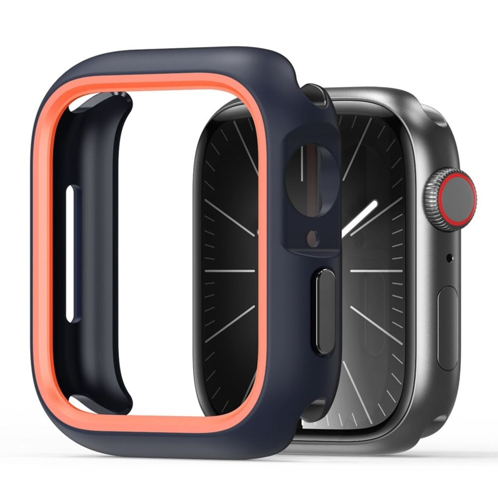 DUX DUCIS Apple Watch Series 9 45mm case - black and orange