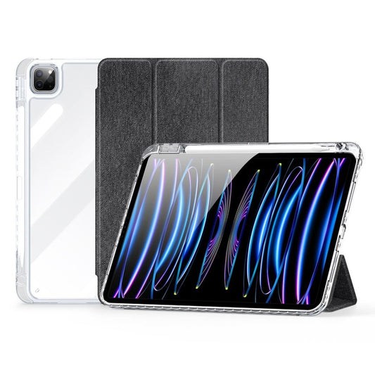 DUX DUCIS Unid Series iPad Pro 11" 2024 Case with Auto Wake/Sleep - Transparent / Black