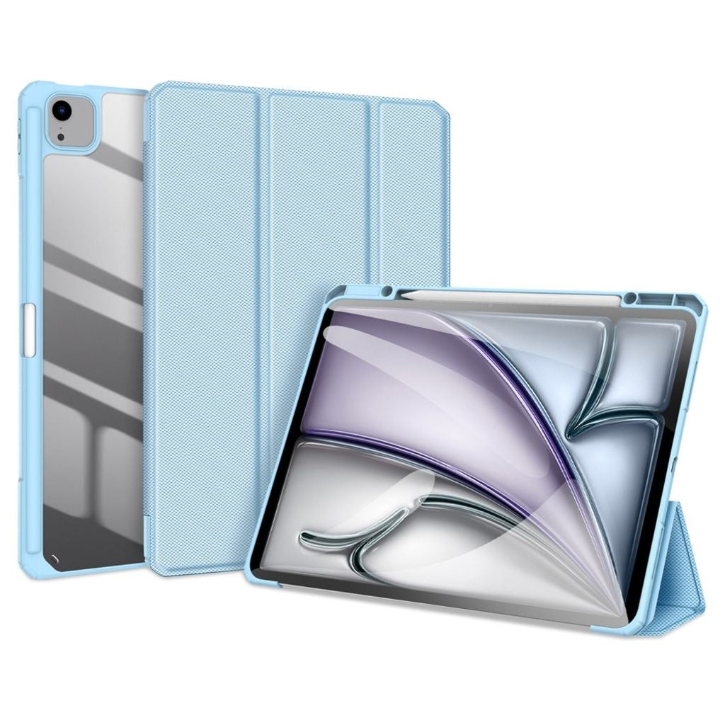 DUX DUCIS iPad Air 13" 2024 / Pro 12.9" 2018/2020/2021/2022 Tri-fold Case - Light Blue