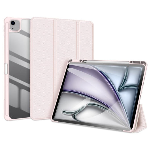 DUX DUCIS iPad Air 13" 2024 / Pro 12.9" 2018/2020/2021/2022 Tri-fold case - light pink