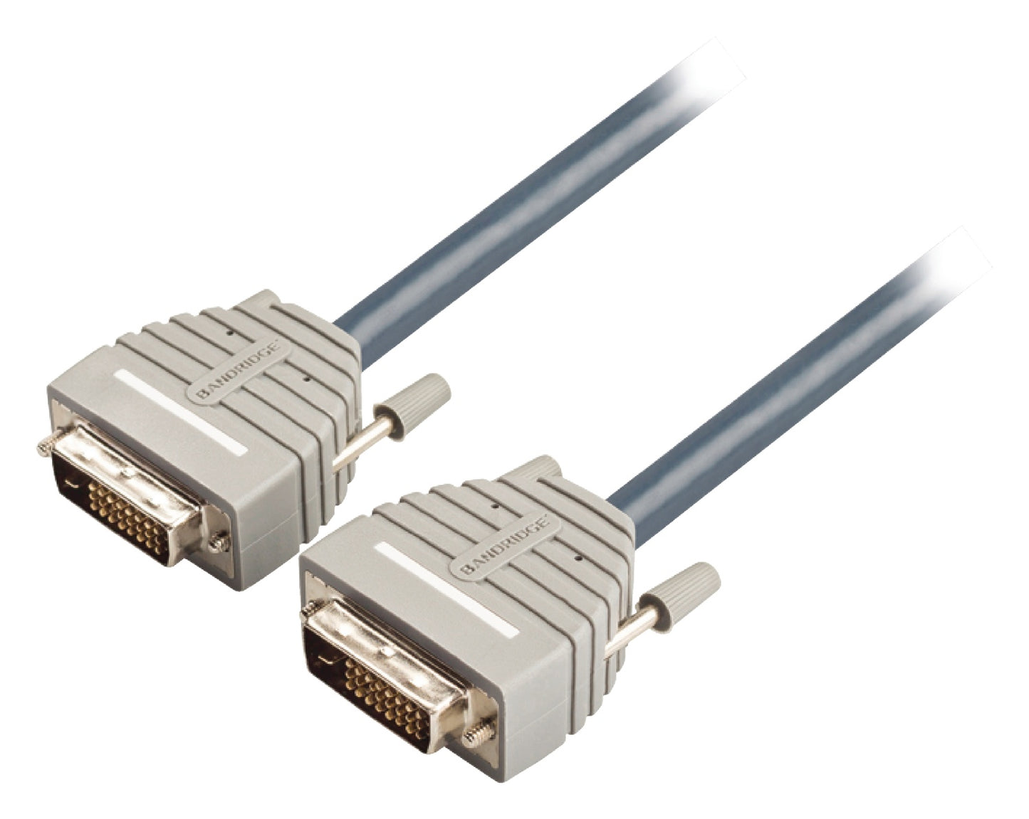 DVI-Kabel DVI-D 24+1p male - DVI-D 24+1p male 2.00 m Blue