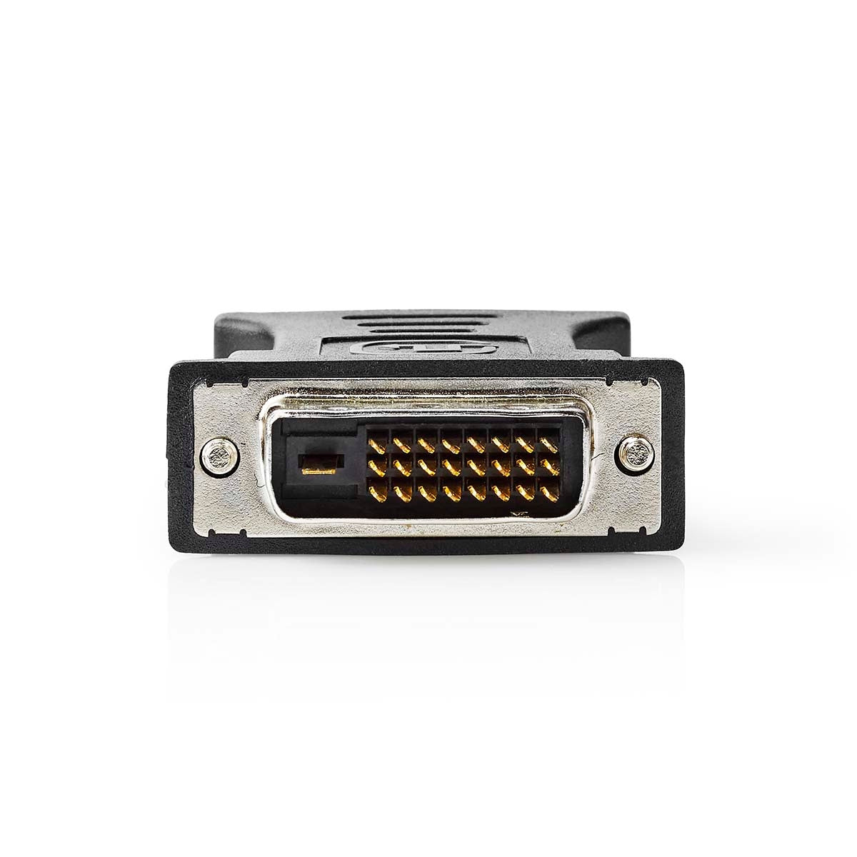 DVI adapter | DVI-I 24+5-Pin Male | VGA female 15p | Nickel Plated | Straight | PVC | Black | Box