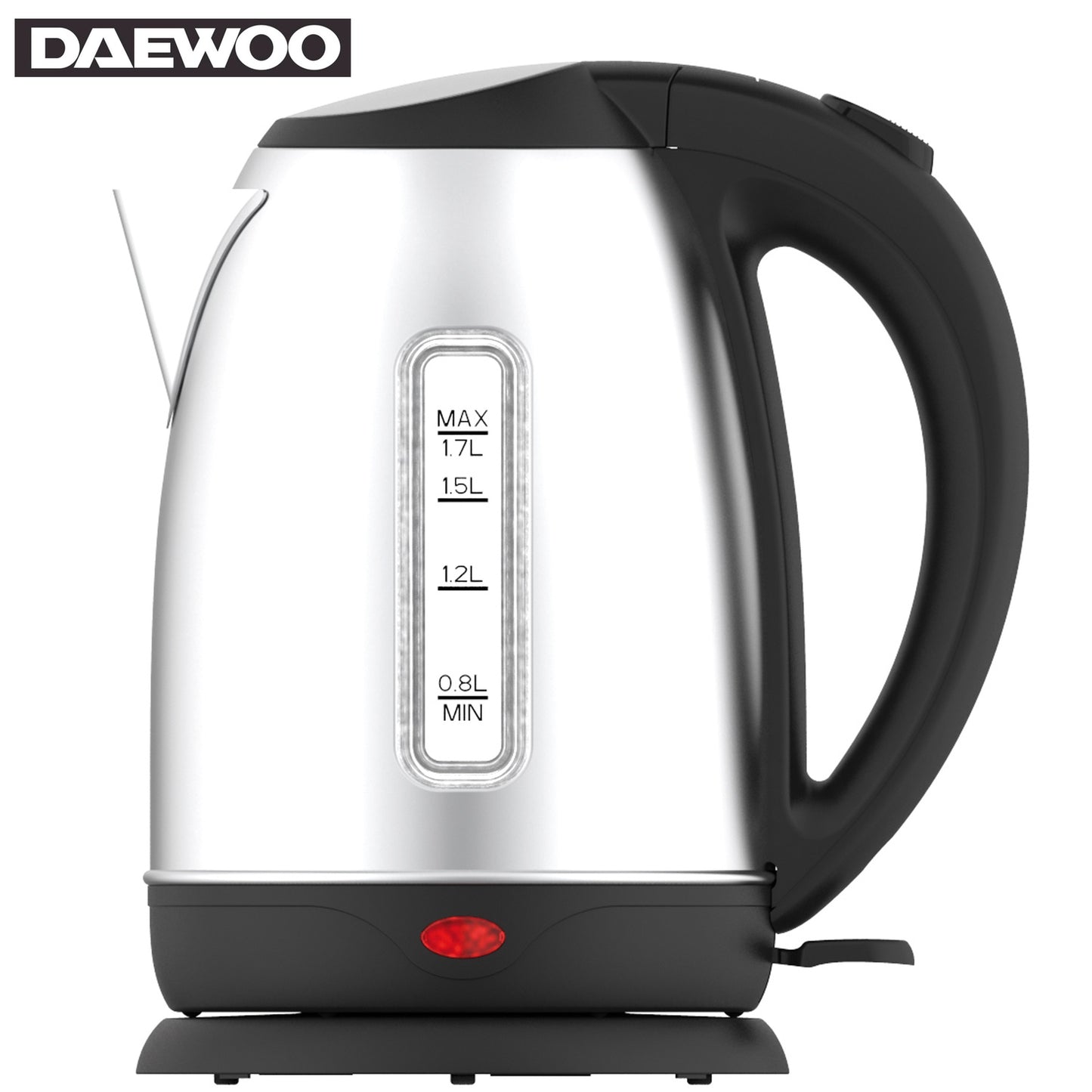 Daewoo SYM-1335: Stainless Steel Cordless Electric Kettle