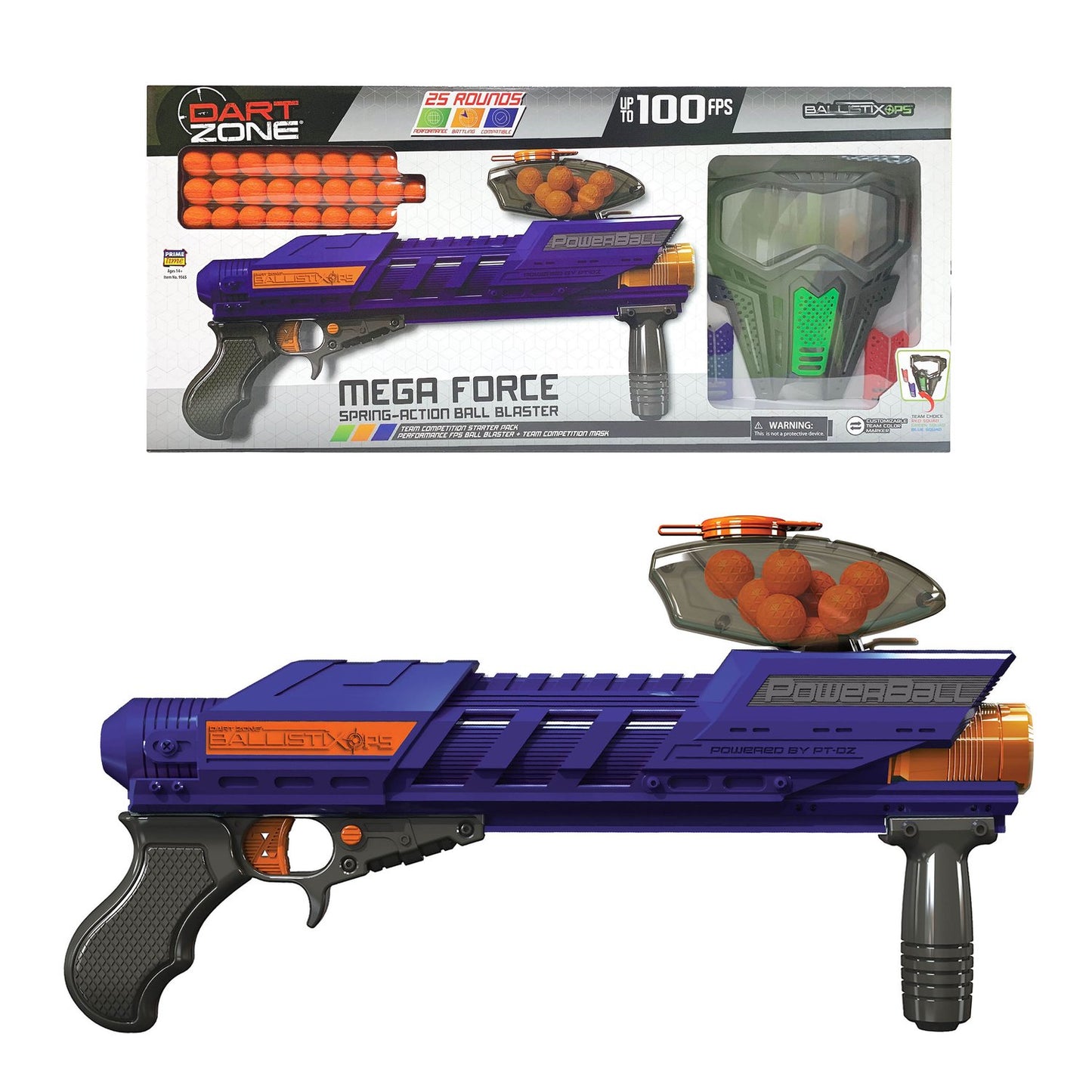 Dart Zone Ballistix Mega Force