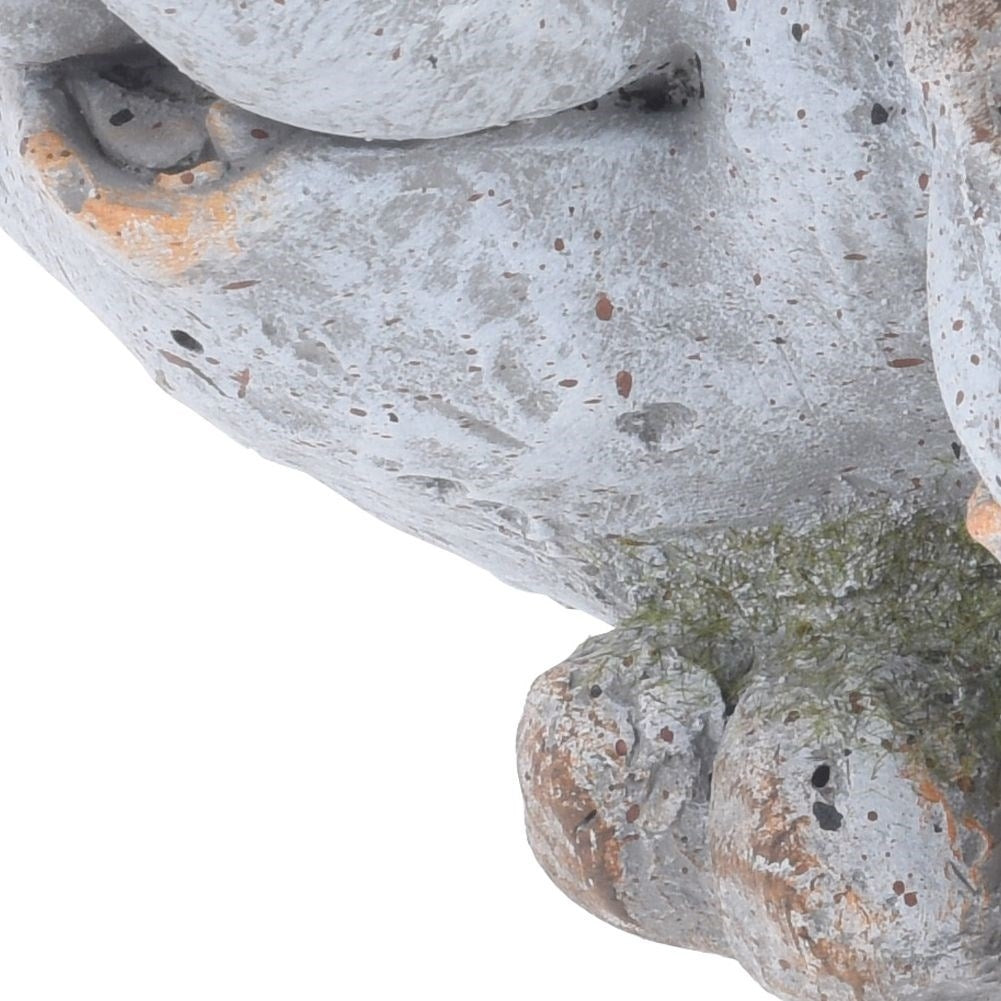 Decorative Garden Figure: Plaster, Detailed, Unique Ornament
