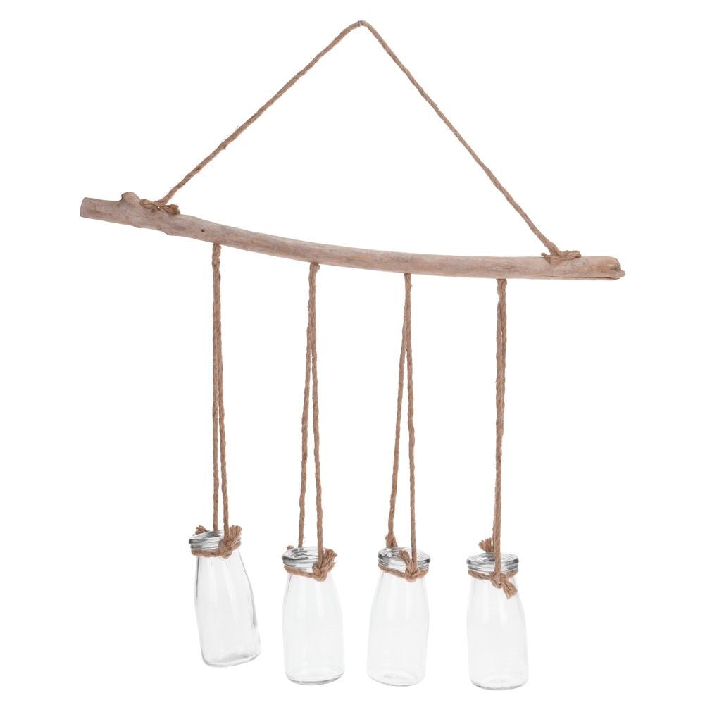 Decorative bottle hanger