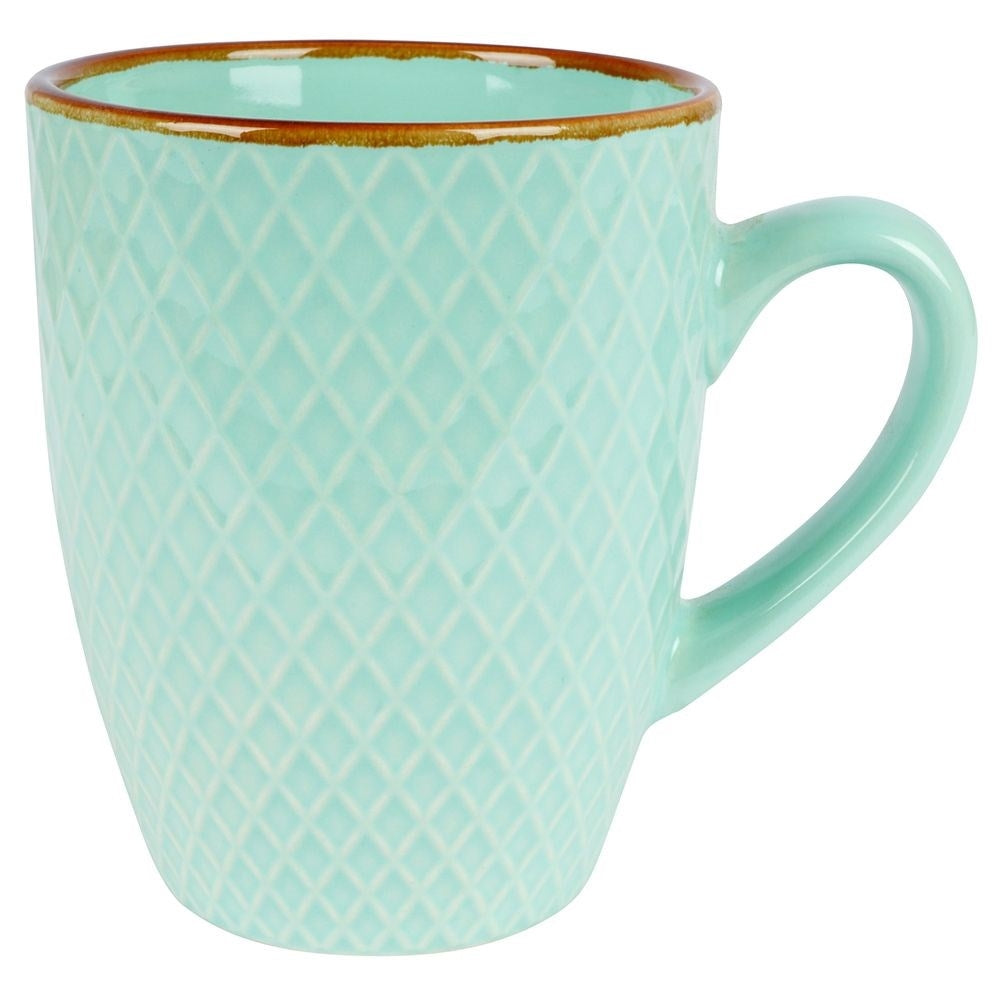 Decorative ceramic cups in a gift box for drinks